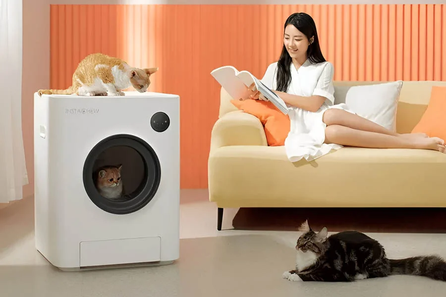 easiest to clean litter box