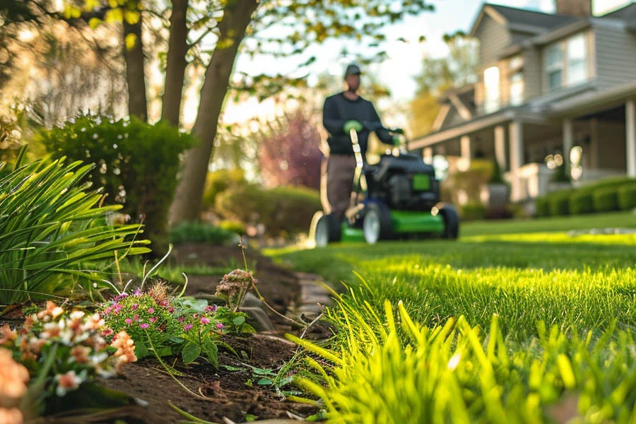 eco self propelled lawn mower