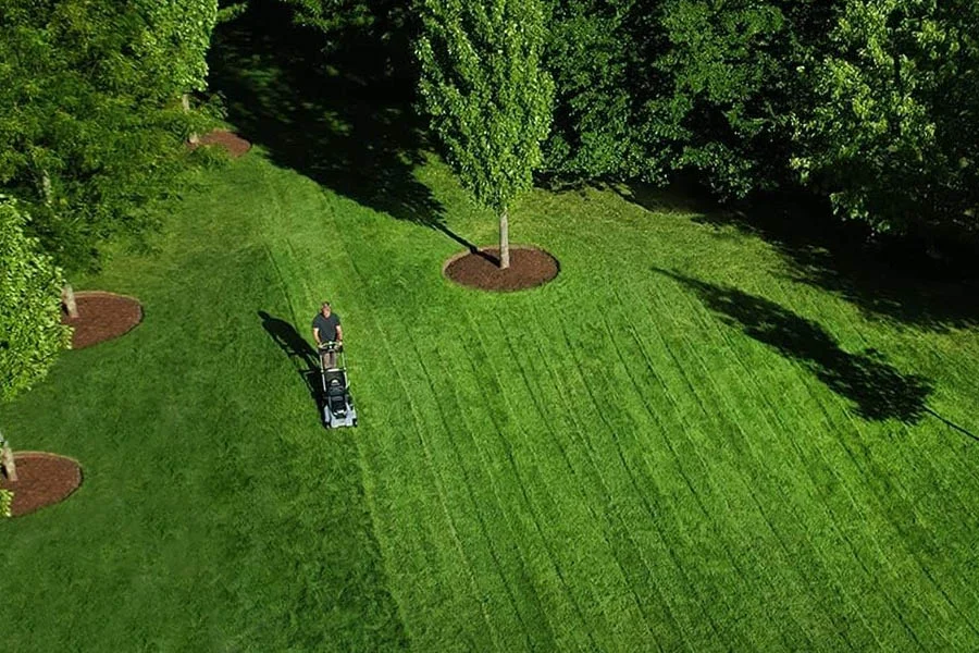 self propeller lawn mower