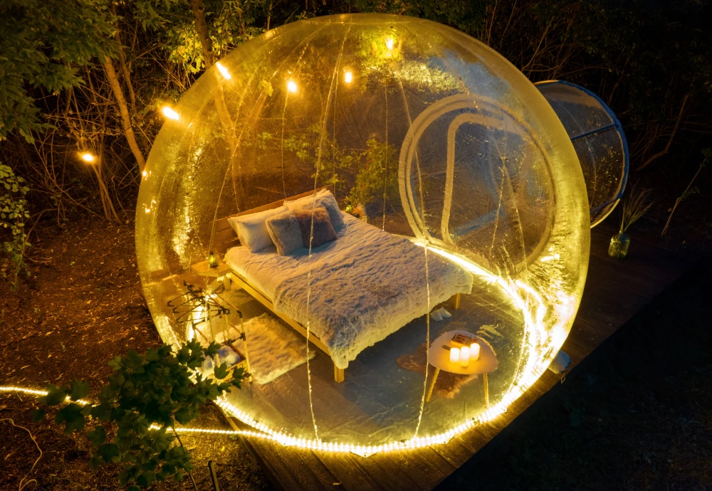 garden igloo bubble tent